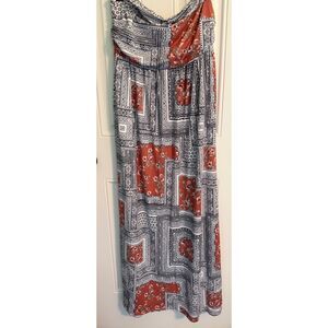Mai soli strapless Maxi dress size 2XL